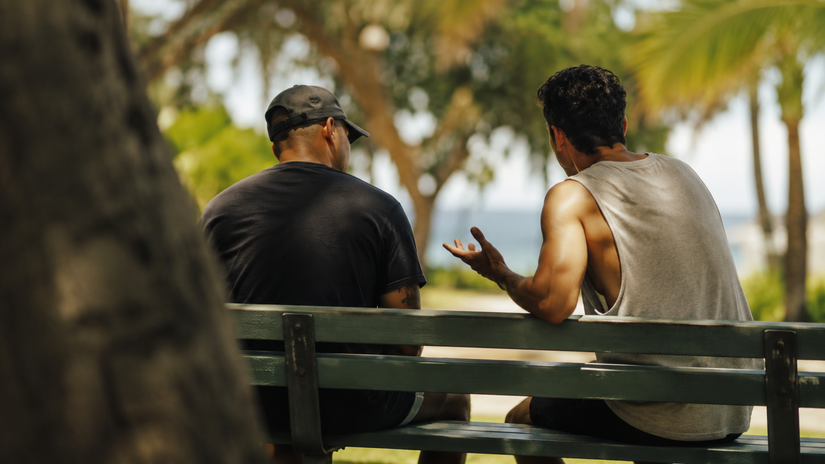 Friend listening attentively during a quiet conversation “I have no one else like him, who will show genuine concern for your welfare.” — Philippians 2:20